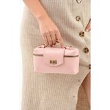 Çanta Trend Isabella Model Toz Pembe Kadın El ve Omuz Çantası