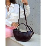 Çanta Trend *** Kadın Kayık Model Bordo El ve Omuz Çantası