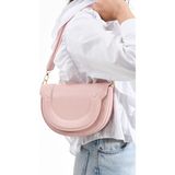 Çanta Trend *sakura Model Toz Pembe Gold Detaylı 2 Askılı Kadın El ve Omuz Çantası