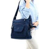 Çanta Trend Ultra Hafif Hem Sırt Hem Omuz Kadın Çantası Laci (Model: 571-5B) - Lacivert