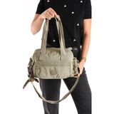 Çanta Trend Ultra Hafif Su Geçirmez Çok Cepli Omuz Çantası Vizon (Model: 571-5M)