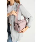 Çanta Trend Yumuşak Dokulu Ultra Hafif, Su Geçirmez Polyamid Kumaş Omuz Çantası Pembe Model: (571-13-14E)
