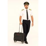 Çanta Valiz Pilot Boy WX-3001 Model Vita Serisi Pilot Boy Siyah Kumaş Kabin Boy Valiz