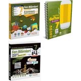 Çanta Yayınları 2025 7. Sınıf Fen Bilimleri Etkinlikli Soru + Hazırlayan Defter + Kazanım Deneme Seti 3 Kitap