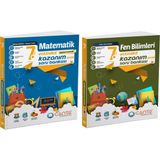 Çanta Yayınları 2025 7. Sınıf Matematik + Fen Bilimleri Etkinlikli Kazanım Soru Seti 2 Kitap