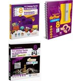 Çanta Yayınları 2025 8. Sınıf Lgs Inkılap Bilgiler Etkinlikli Soru + Kazandıran Defter + Kazanım Deneme Seti 3 Kitap