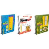 Çanta Yayınları 2025 8. Sınıf LGS Matematik - Türkçe - Fen Bilimleri Kazandıran Defter 3'lü Set