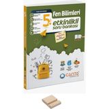 Çanta Yayınları 5. Sınıf Etkinlikli Kazanım Fen Bilimleri Soru Bankası ve Telefon Tutucu