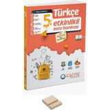 Çanta Yayınları 5. Sınıf Etkinlikli Kazanım Türkçe Soru Bankası ve Telefon Tutucu