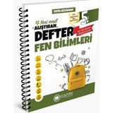 Çanta Yayınları 5. Sınıf Fen Bilimleri Okula Yardımcı Alıştıran Defter 2024
