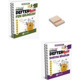 Çanta Yayınları 5. Sınıf Fen Bilimleri ve Sosyal Bilgiler Alıştıran Defter + Telefon Tutucu
