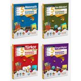 Çanta Yayınları 5. Sınıf Kazanım Soru Bankası 4’lü Set( Türkçe, Sosyal, Matematik, Fen)