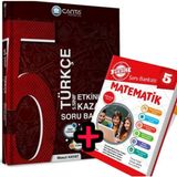 Çanta Yayınları 5. Sınıf Kazanım Türkçe Soru Bankası+Matematik 5 soru bankası