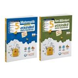 ÇANTA YAYINLARI 5. Sınıf Matematik + Fen Bilimleri Etkinlikli Kazanım Sıralı Soru Bankası