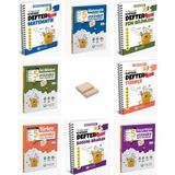 Çanta Yayınları 5. Sınıf Matematik Fen Türkçe Sosyal Defter ve Soru Bankası 8li Set + Telefon Tutucu
