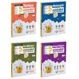 Çanta Yayınları 5. Sınıf Tüm Dersler Etkinlikli Kazanım Sıralı Soru Bankaları (4 Kitap)