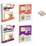 Çanta Yayınları 5. Sınıf Türkçe Sosyal Alıştıran Defter ve Etkinlikli Soru Bankası 4lü Set + Telefon Tutucu