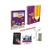 Çanta Yayınları 6 Sınıf 2024-2025 Müfredat Sosyal Bilgiler Ayrıntılı Defter + Etkinlikli Yeni Nesil Soru Set (Çok Renkli)