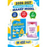 Çanta Yayınları 6. Sınıf Matematik Etkinlikli Kazanım Sıralı Soru Bankası 2027 Maarif Model Bağlam Temelli