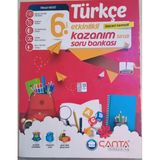 Çanta Yayınları 6.Sınıf Türkçe Kazanım Sıralı Soru Bankası ( Mesut Hayat)