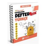 Çanta Yayınları 7.Sınıf Türkçe Defter Okula Yardımcı Yeni Nesil 100 Sayfa