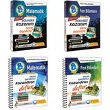 Çanta Yayınları 8. Sınıf Kazanım Matematik ve Fen Bilimleri Soru Bankası ve Defter Seti