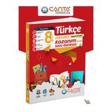 Çanta Yayınları 8. Sınıf Türkçe Etkinlikli Kazanım Soru Bankası Çanta Yayınları (Çok Renkli)