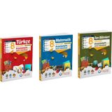 Çanta Yayınları 8. Sınıf Türkçe - Matematik ve Fen Bilimleri Etkinlikli Kazanım Sıralı Soru Bankası 3 Kitap