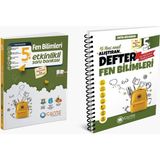 Çanta Yayınları Çanta 2025 5. Sınıf Fen Bilimleri Etkinlikli Kazanım Soru Bankası + Defter Seti 2 Kitap Güncel Müfredat