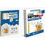 Çanta Yayınları Çanta 2025 5. Sınıf Matematik Etkinlikli Kazanım Soru Bankası + Defter Seti 2 Kitap Güncel Müfredat