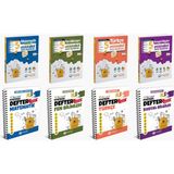Çanta Yayınları Çanta 2025 5. Sınıf Matematik + Türkçe + Fen + Sosyal Etkinlikli Soru + Defter Seti 8 Kitap Güncel Müfredat