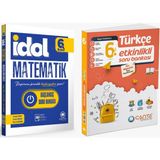 Çanta Yayınları Çanta 2025 6. Sınıf İdol Başlangıç Matematik + Türkçe Etkinlikli Kazanım Soru Seti 2 Kitap Güncel Müfredat