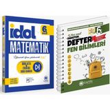 Çanta Yayınları Çanta 2025 6. Sınıf İdol Konu Özetli Matematik + Fen Bilimleri Öğreten Defter Seti 2 Kitap Güncel Müfredat