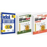 Çanta Yayınları Çanta 2025 6. Sınıf İdol Konu Özetli Matematik + Türkçe + Fen Öğreten Defter Seti 3 Kitap Güncel Müfredat