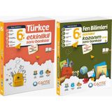 Çanta Yayınları Çanta 2025 6. Sınıf Türkçe + Fen Bilimleri Etkinlikli Kazanım Soru Seti 2 Kitap Güncel Müfredat