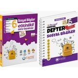 Çanta Yayınları Çanta 2026 6. Sınıf Sosyal Bilgiler Etkinlikli Kazanım Soru Bankası + Defter Seti 2 Kitap Güncel Müfredat