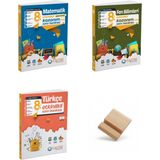Çanta Yayınları Çanta 8. Sınıf 2027 Lgs Matematik Fen ve Türkçe Etkinlik Soru Bankası 3lü Set + Telefon Standı