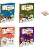 Çanta Yayınları Lgs 8. Sınıf Matematik Fen Bilimleri Türkçe ve Inkılap Etkinlikli Soru Bankası 4lü Set + Telefon Tutucu