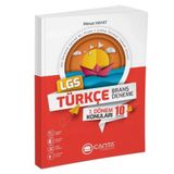 Çanta Yayınları LGS Türkçe 1.Dönem 10 Deneme Sınavı