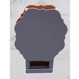 Çanta Zigon 90078 Sehpa Yonca Model 2 Li Tk Ahşap Mdf Gri Ceviz Renk Uyum El Yapı