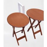 Çanta Zigon 90124 Sehpa Oval Model İkili Takım Ahşap Mdf Ceviz Renk Uyumu El Yapı
