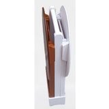 Çanta Zigon 90125 Sehpa Oval Model İkili Takım Mdf Ceviz-Beyaz Renk Uyum El Yapım
