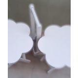 Çanta Zigon Sehpa 90105 Papatya İkili Model Takım Ahşap Mdf Beyaz Renk Uyum El Yapım