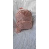 çantaevim Sırt Çantası Pembe Peluş