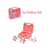 Çantalı Diş Doktoru Seti - Pembe