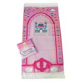 Çantalı Kızımın Çocuk Seccadesi Pembe