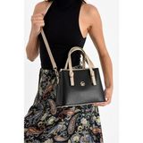 Çantam Gelsin Çok Şık Omuz ve Çapraz Çantası 19X24 Ebatında - Siyah-Vizon