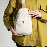 Çantam Gelsin Monogram Vücut Çantası TYCTK011 - Krem