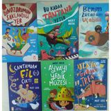 Çantamdan Fil Çıktı - Ayvayı Yedik Müzesi - Uzaya Giden Tren - Benim Zürafam Uçabilir - Dinazorun Saklandığı Yer - Bu Kadar Tantana Yeter- 6 Kitap Set - Mert Arık