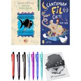 Çantamdan Fil Çıktı ve Küçük Kara Balık 2'li Set + Hediyeli